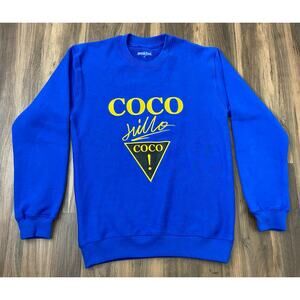 Baklava Action Bronson Cocodrillo stitched graphic crewneck pullover sweatshirt